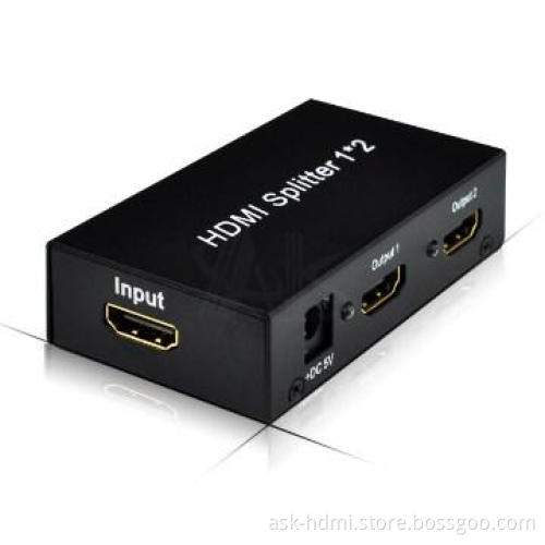 HDMI Amplifier Distribution 1 in 2 out with 3D